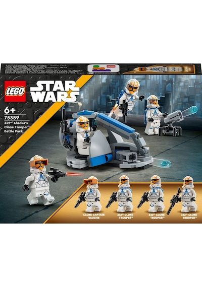 LEGO® Star Wars 75359 332. Ahsoka'nın Klon Trooper I Savaş Paketi 108 Parça