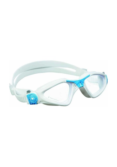 Aqua Sphere Kayenne Small Beyaz / Baıa Şeffaf Lensli Yüzücü Gözlüğü Beyaz