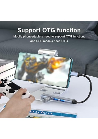Usb Çoğaltıcı Adaptör Usb 3.0 Çoklu Bağlantı Noktalı Dağıtıcı Seyahat Laptop Pc Notebook Bilgisayar Adaptörü Ev Ofis Kullanımına Uygun C809