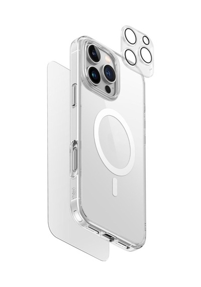 Apple Uyumlu iPhone 16 Pro Max Kılıf 3in1 Magsafe Clearvue Serisi Magclick Optix Ekran Koruyucu Ve Lens Koruyucu Apple Uyumlu iPhone 16 Pro Max Kılıf 3in1 Magsafe Clearvue Serisi Magclick Optix Ekran Koruyucu Ve Lens Koruyucu