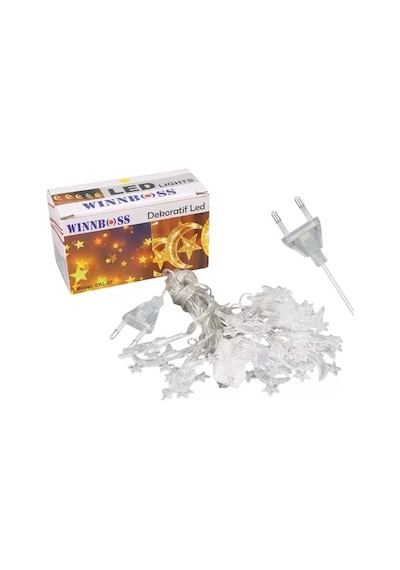 Sh Winnboss Wn-1181 5 Metre 20 Ledli Ay Yıldızlı Günışığı Sabit Led Dekoratif Aydınlatma 5 Watt Najmaddin