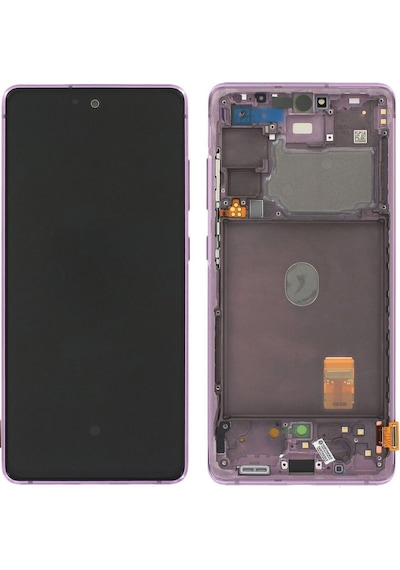 Samsung Galaxy S20 Fe 5g Sm-g781 Lcd Ekran Dokunmatik Çıtalı Mor