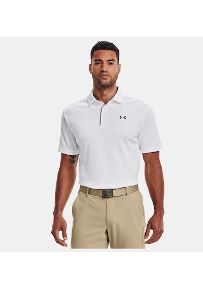 Under Armour Tech Erkek Polo T-shirt Beyaz