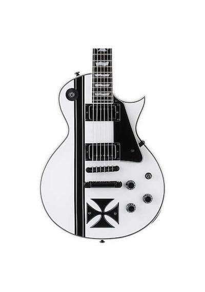 Esp Ltd Lıroncrosssw James Hetfield Iron Cross Snow White Elektro Gitar Emg Jh "het" Set Aktif Manyetikler, Maun Gövde Ve Abanoz Klavye, Tonepros Kilitli Köprü Esp Ltd Lıroncrosssw James Hetfield Iron Cross Snow White Elektro Gitar Emg Jh "het" Set Aktif Manyetikler, Maun Gövde Ve Abanoz Klavye, Tonepros Kilitli Köprü