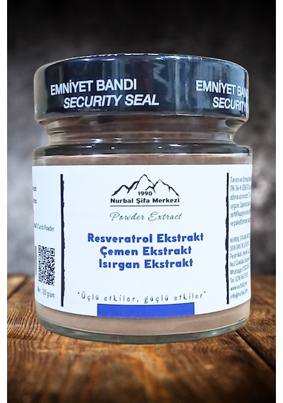 Resveratrol Çemen Isırgan Ekstrak 120 G