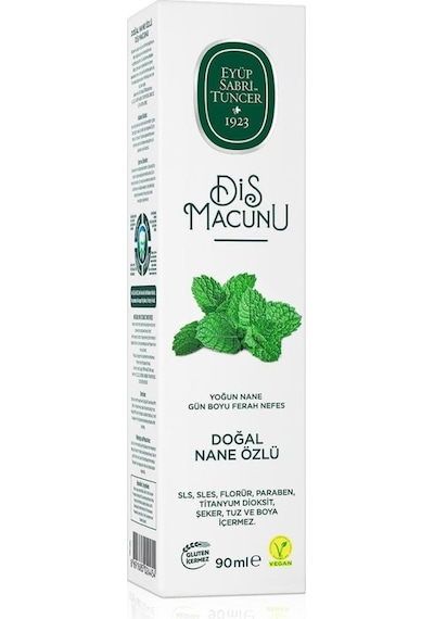 Doğal Diş Macunu 90 Gr Nane Özlü