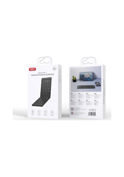 Kb-11 Çoklu Sistem Uyumlu Kablosuz Katlanır Klavye İos, Android, Windows, Mac