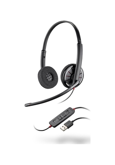 Plantronics Blackwire C320-M Çift Taraflı Taçlı Usb Kulaklık