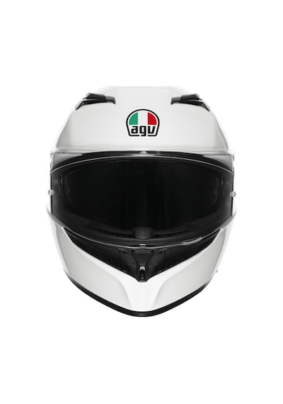 Agv K3 Mplk Configuration Mono White Kapalı Kask Beyaz