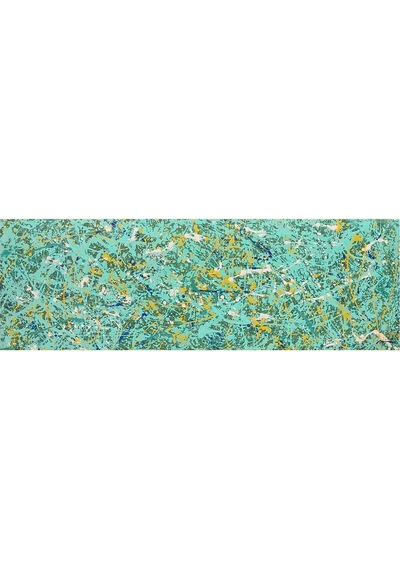 Yatak Odası El Yapımı Yağlı Boya Tablo 166x65cm
