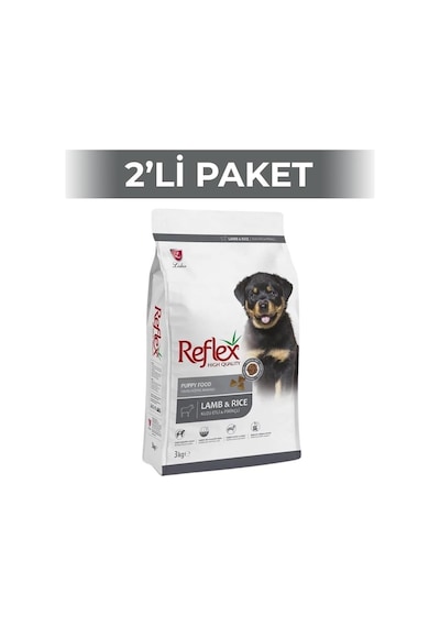 Reflex Kuzulu Ve Pirinçli Yavru Köpek Maması 2 x 3 KG