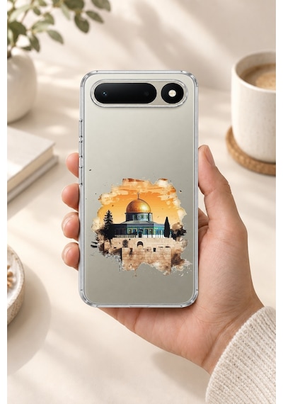 Tecno Spark 50 5g Uyumlu Mescid-i Aksa Tasarımlı Baskılı Silikon Kılıf