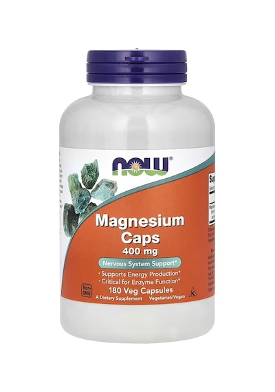 Magnesium Caps, Oxide , Citrate & Aspartate 400 Mg, 180 Veg Capsules