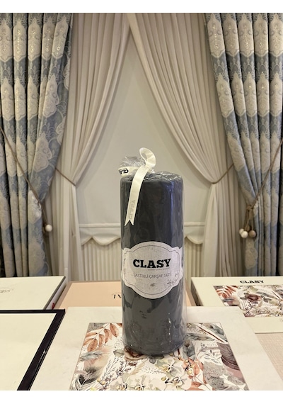 Clasy Minel Tek Kişilik Lastikli Çarşaf Seti Koyu Gri 100x200 Koyu Gri