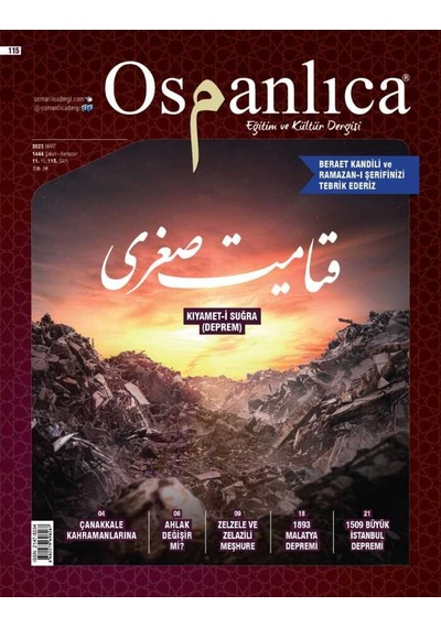 Mart 2023 Osmanlıca Dergisi