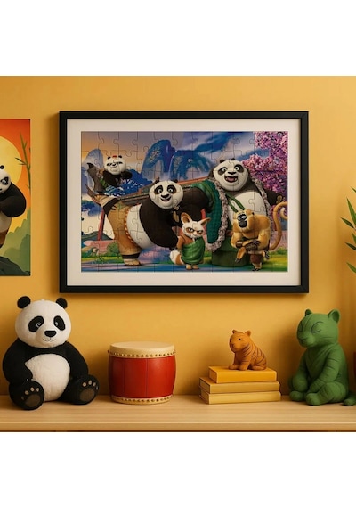 Mey İthalat 714 Kung Fu Panda Puzzle 100 Prç