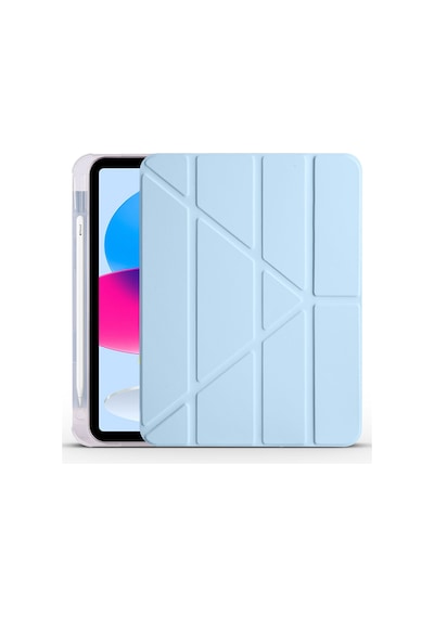 Xiaomi Mi Pad 5 Kılıf Kalem Bölmeli Farklı Stand Arkası Yumuşak Silikon Arka Kapak