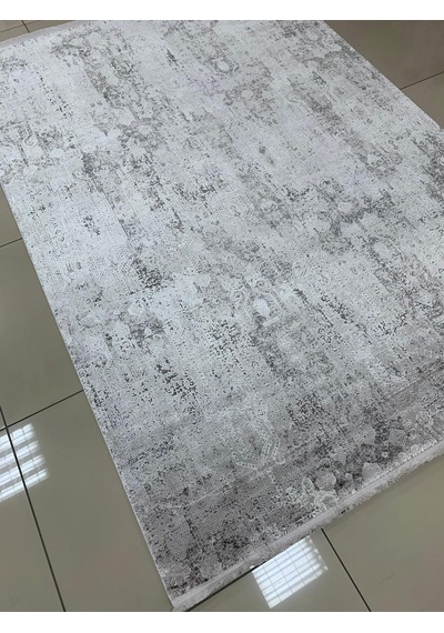Padişah Halı Evidence 72708 096 Serisi Viskon Akrilik Salon Oturma Yatak Odası Halısı Gri - Krem