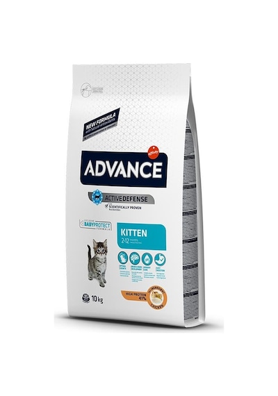 Advance Kitten Tavuklu ve Pirinçli Yavru Kedi Maması 10 KG