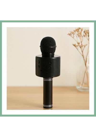Bşkvirgo Kablosuz Karaoke Mikrofon Hoparlör Usb/tf/aux, 800mah Bsk2026