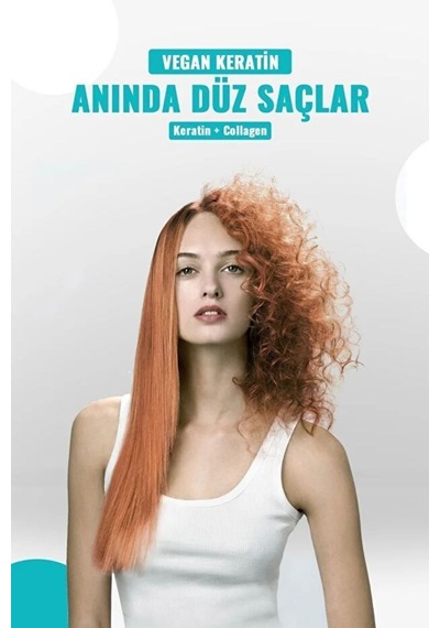 Vegan Saç Keratini - Collagen - Saç Düzleştirici