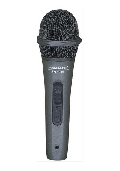 Fugue Fm-198a Dinamik Mikrofon Siyah Başlıklı - Kablolu - Tek Yönlü