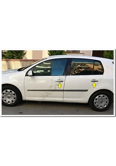 Db Chrome Vw Golf 5 Kapı Kolu Nikelajı 2004-2009 4 Kapı P.Çelik