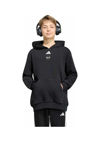 Adidas Çocuk Sweatshirt Adıdas Marvel Spıder-man Hooded Sweat Kg6130 Siyah