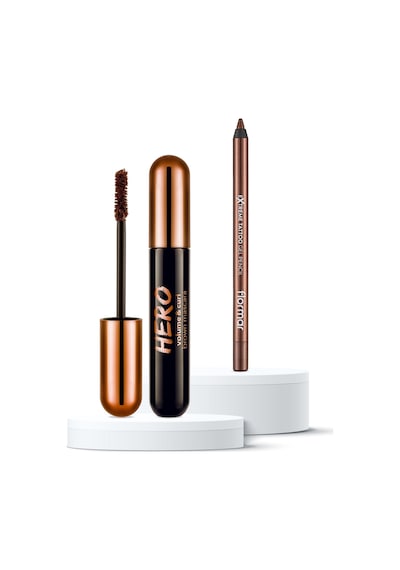 Flormar Glitzy Brown Kahverengi Göz Makyajı Seti 2'li SET201