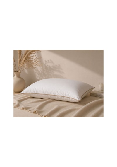 Biyeli Yastık Vizon Serisi 900gr Silikon Boncuk Elyaf Dolgulu 50x70cm Vizon Vizon