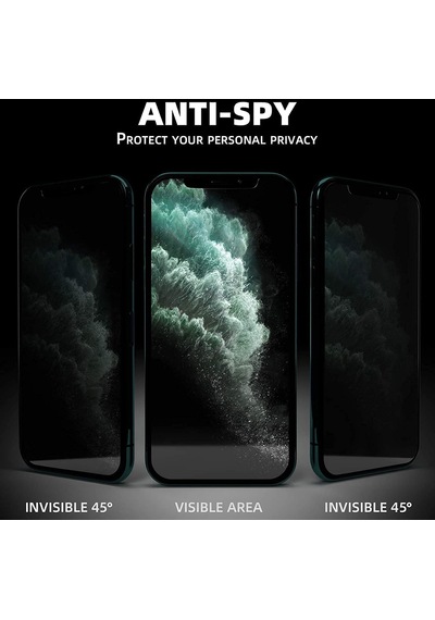 Xiaomi Poco C40 Uyumlu Privacy Hayalet Gizli Tam Kaplayan Ekran Koruyucu