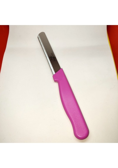 Solingen Aşırı Keskin Micro Tırtıklı Doğrama Bıçağı Pembe 1 Adet Pembe