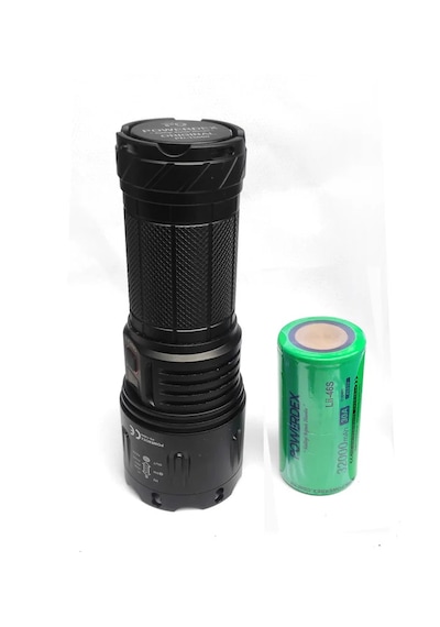 Powerdex Pd-15000 70w Zoomlu Profesyonel El Feneri Siyah