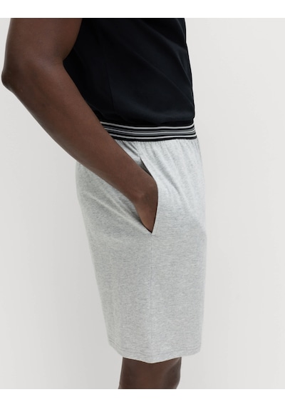 Marks & Spencer 2'li Pijama Şortu T07000075 Gri