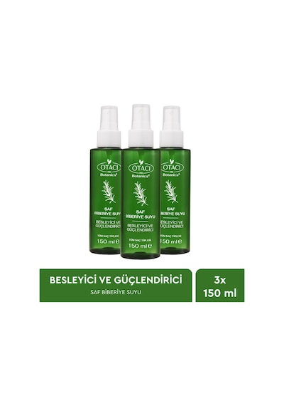 Otacı Botanics+ Saf Biberiye Suyu Tonik Üçlü Paket
