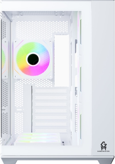 Game Master F7 Lite 7x Argb Fanlı Uzaktan Kumandalı Beyaz Gaming Akvaryum Kasa