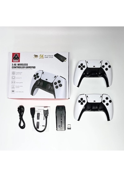 Global Arcade M8Pro WNE1027 2024 4khd Emuelec Retro Game Stick 90 Lı Yıllar i Makinası Oyunları 20600 Oyunlu Konsol