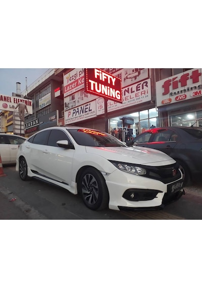 HONDA CİVİC FC5 YAN MARŞPİYEL Fiber Boyasız
