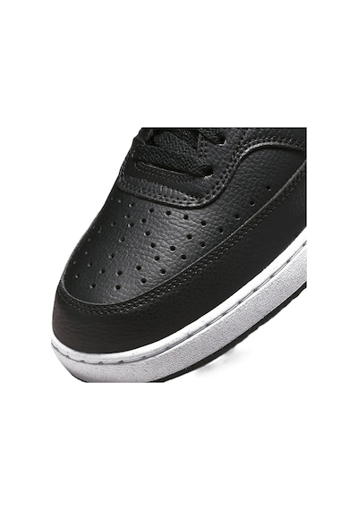Nike Court Vision Mid Sneaker Bilekli Günlük Siyah Spor Ayakkabı Siyah
