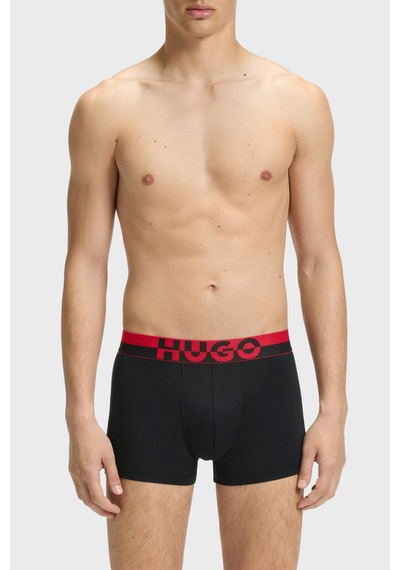 Hugo Erkek Boxer 50545667 001 Siyah Siyah