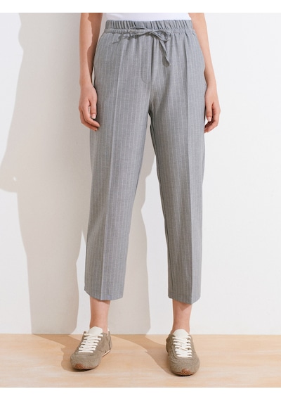 Dilvin 72142 Bağcıklı Jogger Pantolon-gri Gri