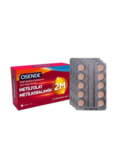 Tab Osende 2m Ağızda Dağılan 5 x 30 Tablet