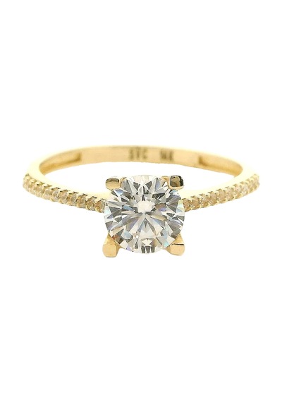 Cigold Tektaş Yüzük 14 Ayar Altın 1.70 Gr Oa-c11901029197 Renkli