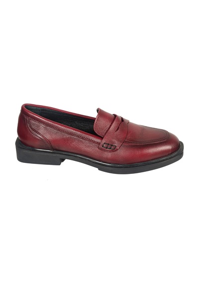 Dexter Tp9232-4 Kadın Loafer Ayakkabı Bordo