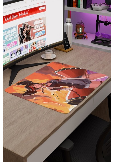 Xinyan Genshin Impact Anime Oyuncu V3 - 48x40 Xl Gaming Mouse Pad Fare Altlığı