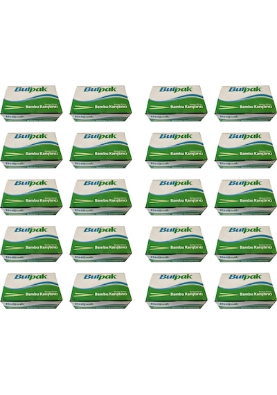 Burpak Tahta Ahşap Bambu Çay Kahve Karıştırıcı Çubuk Kaşık - 11 Cm. - 400 Adetlik 20 Paket
