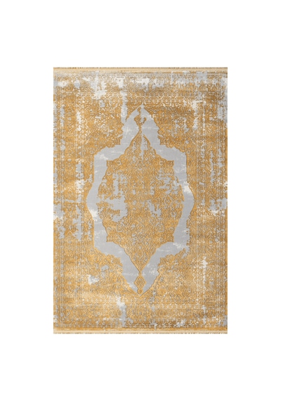 Palette Pa20d Gri-gold Halı Çok Renkli