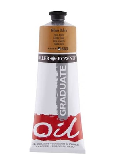 Daler Rowney Graduate Yağlı Boya 200 ML 663 Yellow Ochre