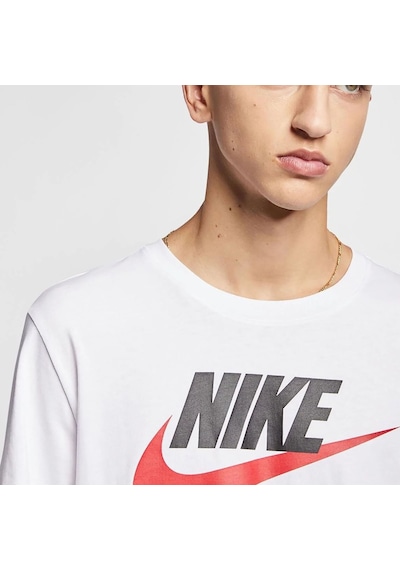 Nike Beyaz Erkek Günlük T-shirt Sportswear Icon Futura Ar5004-100 001