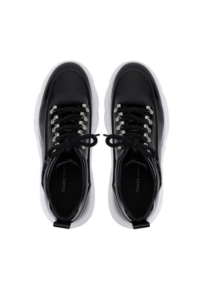 Tamer Tanca Erkek Siyah Rugan Sneakers & Spor Ayakkabı 381 23170 Erk Ayk Y26 Sıyah Rgn